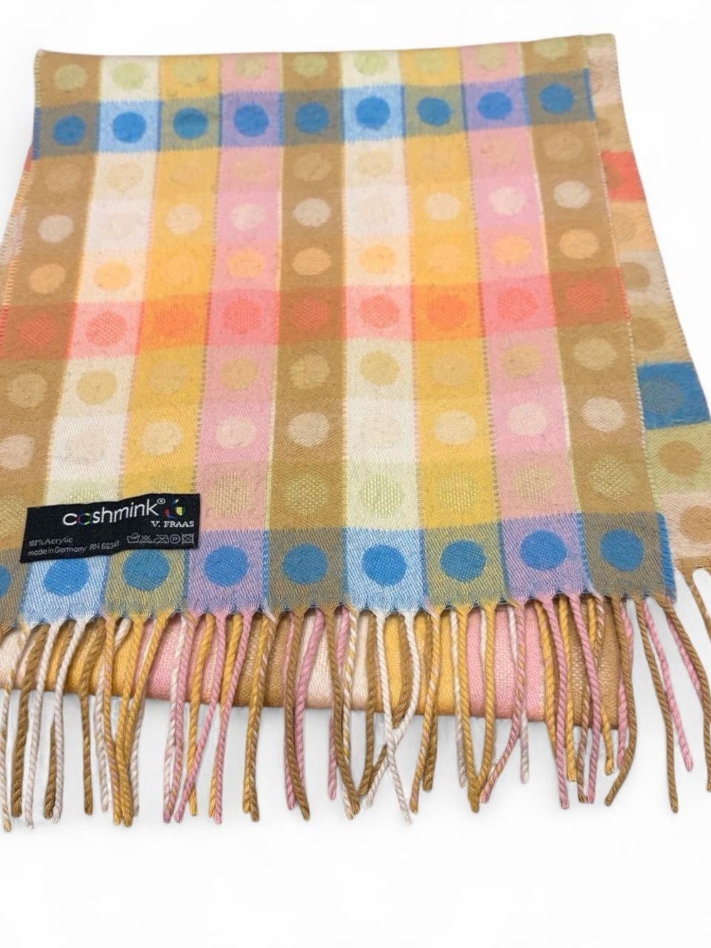 Cashmink by V. FRAAS multicolored scarf
